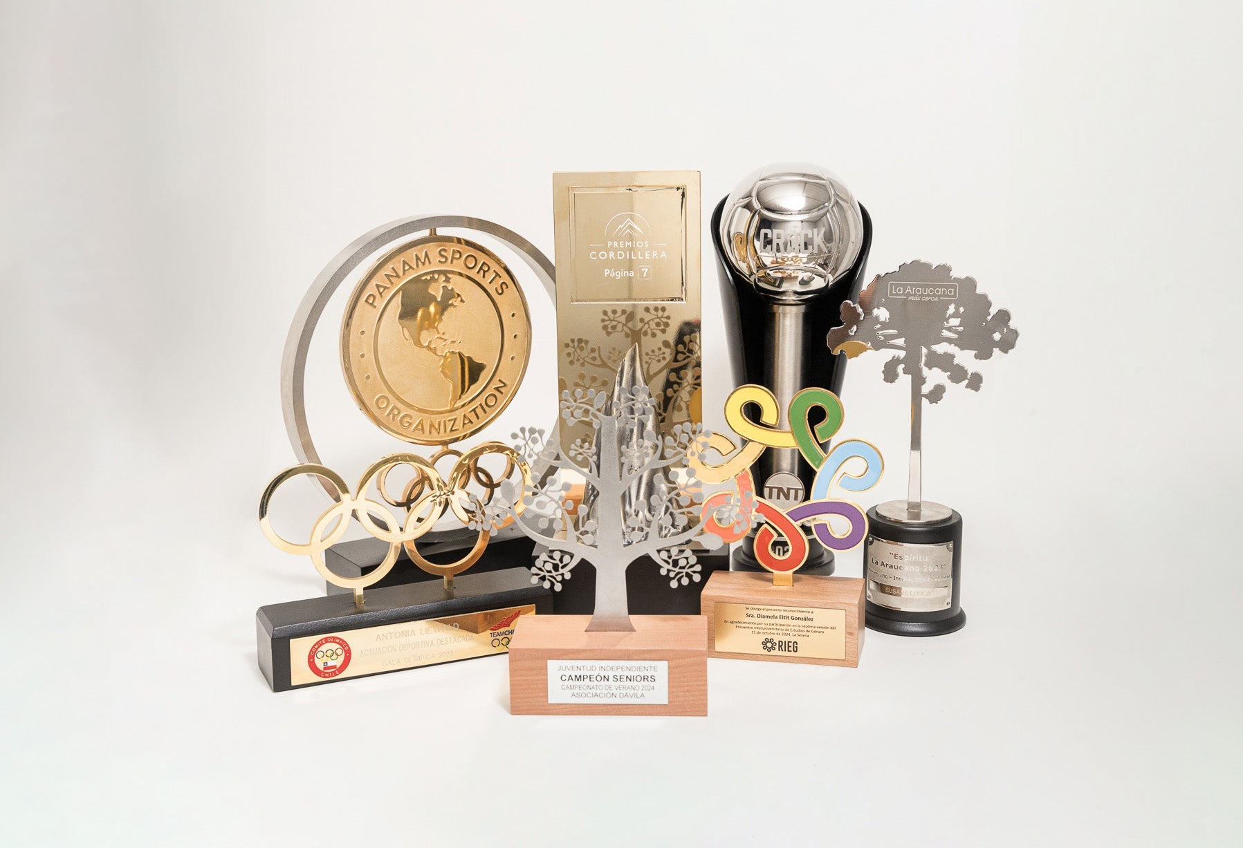 Trofeos, copas y galvanos